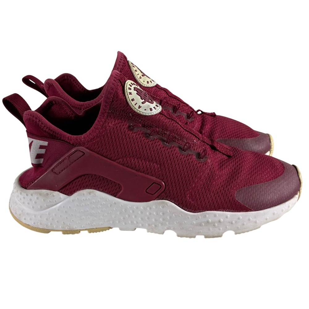 Nike Air Huarache Run Ultra Noble Red Womens Sneakers 819151-601 Size 8 - Picture 2 of 9
